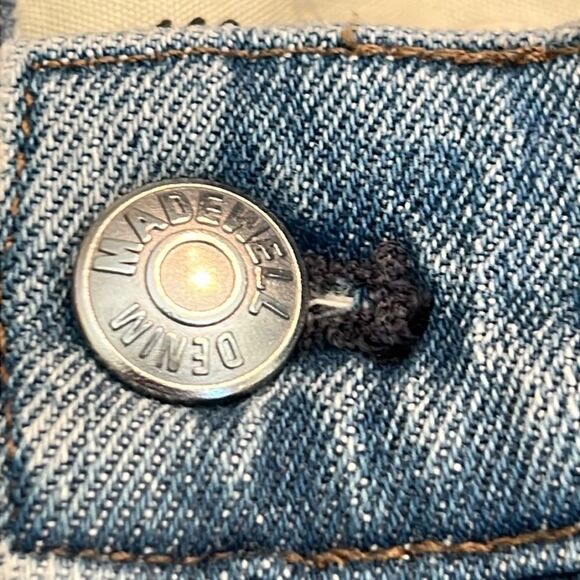 NWT Madewell Jeans The Perfect Vintage Wide-Leg Crop 31 - Picture 12 of 16